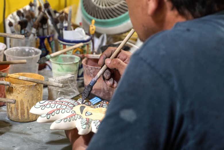 Veremos el trabajo que realizan en un taller artesanal