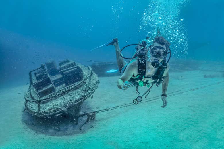 Barche affondate a Las Caletas