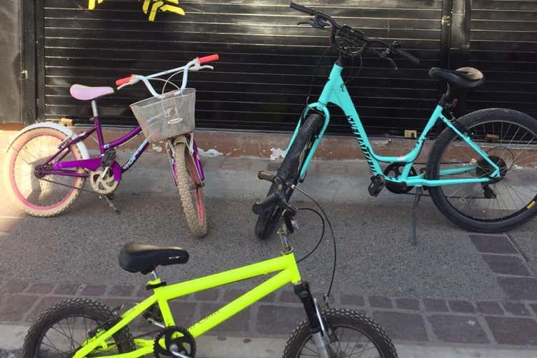 Bicicletas para o tour