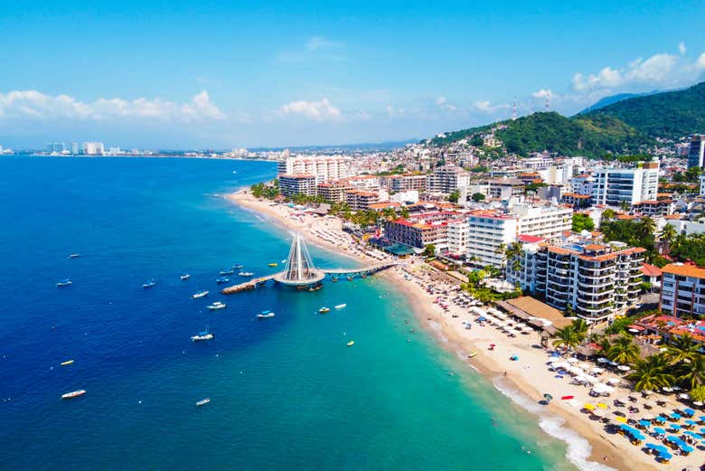 Puerto Vallarta desde las alturas