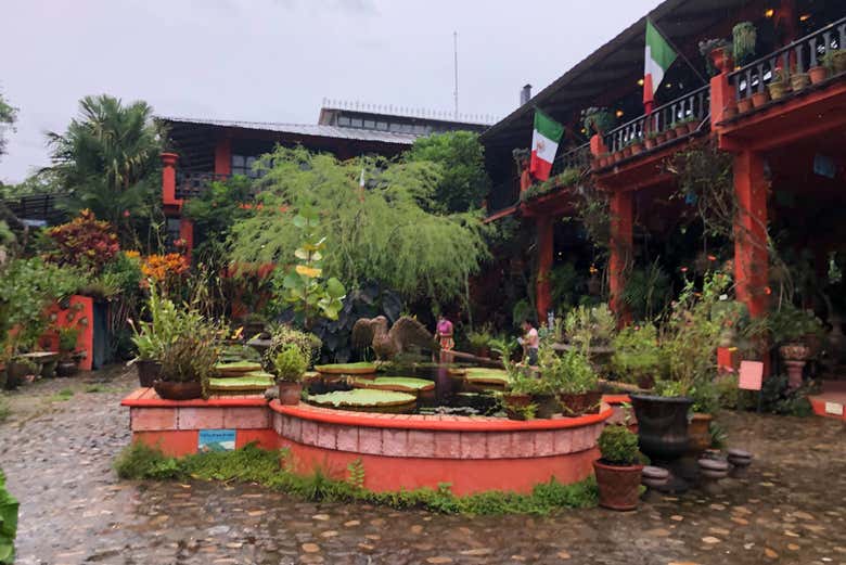 Entrée du jardin botanique de Puerto Vallarta
