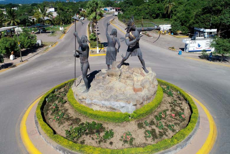 Glorieta de los Indios, en San José del Valle
