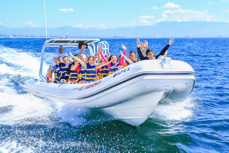 Il motoscafo previsto dall'attività