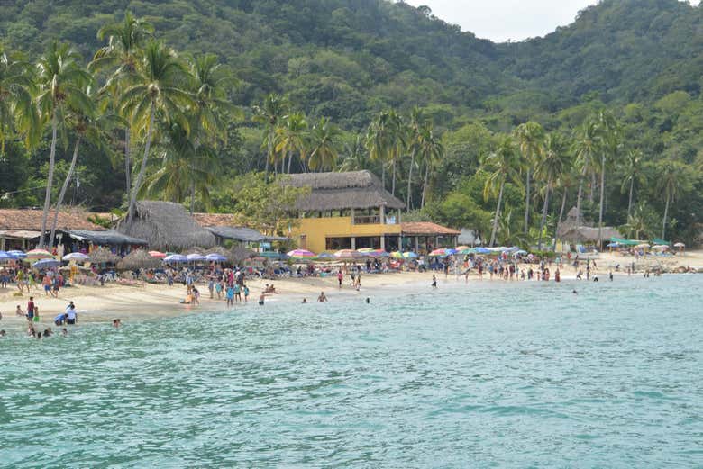 Una parada en una playa para darnos un chapuzón