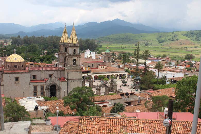 Panoramica di Talpa de Allende