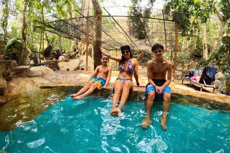 Podremos disfrutar de las pozas naturales de la granja