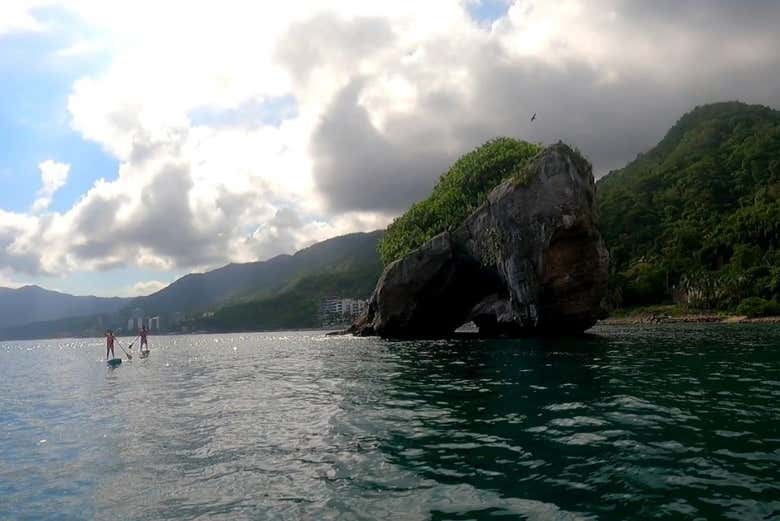 Superbe vue sur Los Arcos de Mismaloya