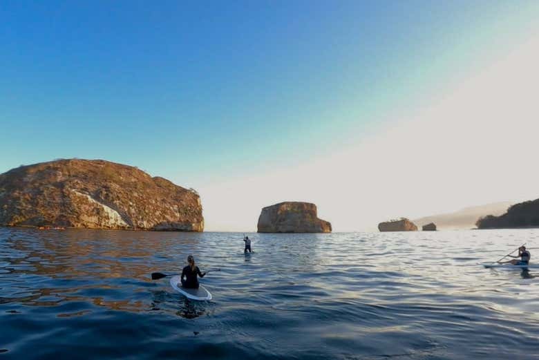 Vue panoramique sur le parc national de Los Arcos