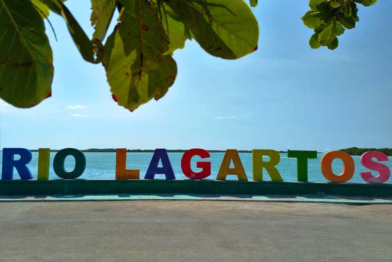 Río Lagartos, en la costa norte del Yucatán