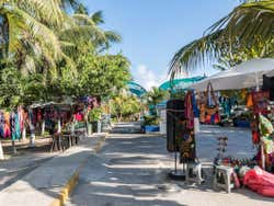 Mercadillo en Isla Mujeres