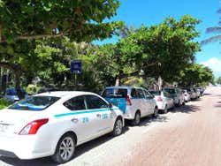 Taxis en Riviera Maya