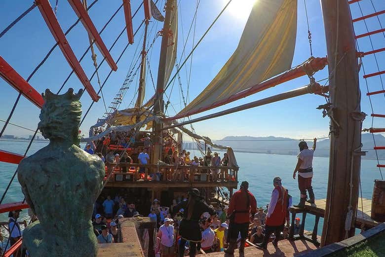 Bateau pirate de la balade