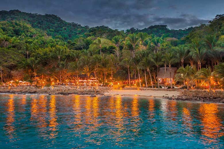 Llegando a Las Caletas