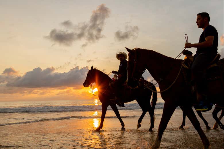 Passeio a cavalo