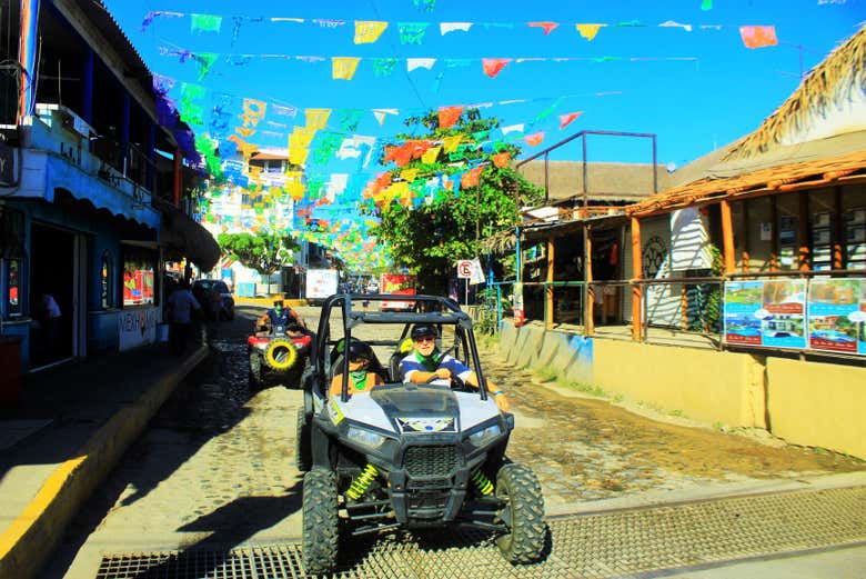 Buggy dans les rues de Sayulita