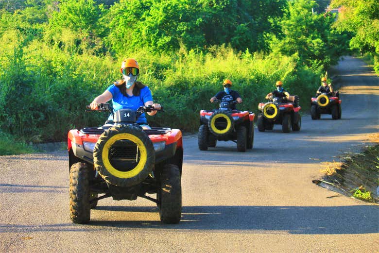Tour de quadriciclo pela Riviera Nayarit