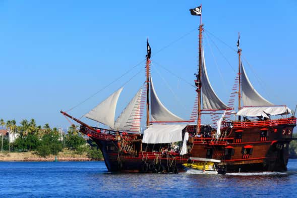 Balade en bateau pirate à Puerto Vallarta