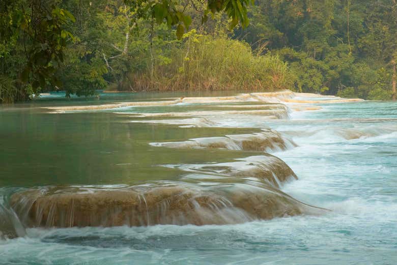 Agua cristalina