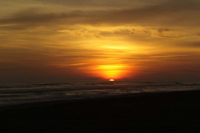 Sunset at Boca del Cielo