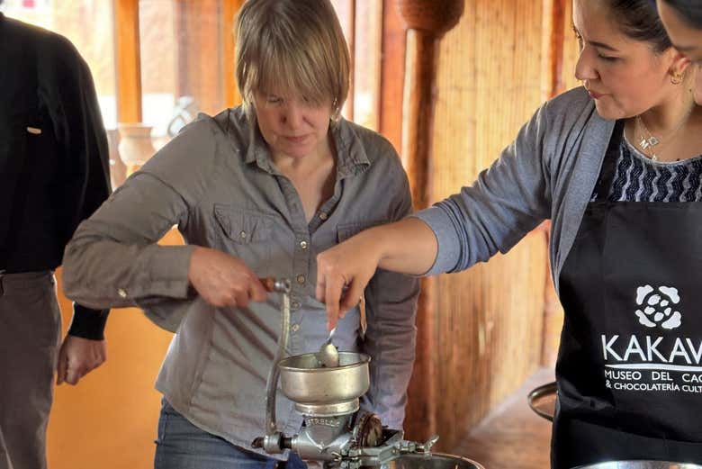 Podréis realizar un taller de cacao