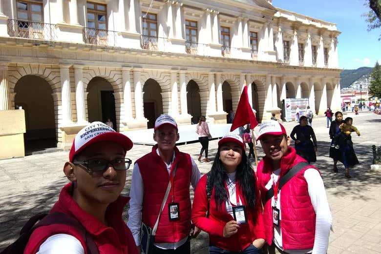 Preparados para la visita guiada por San Cristóbal