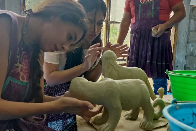 Moldeando las figuras