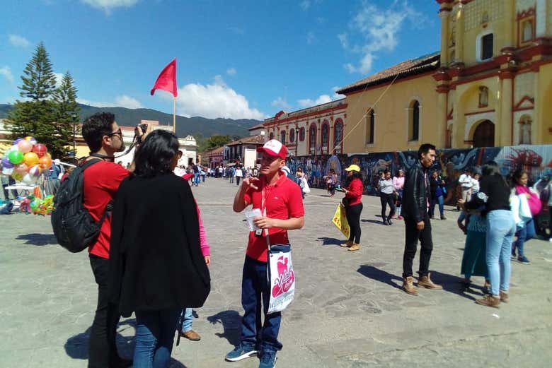 Visitando el centro de San Cristóbal