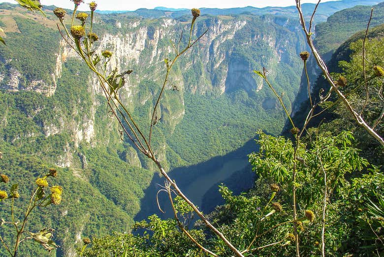 Vistas del Cañón del Sumidero 