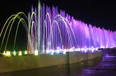 Tour nocturno por Campeche + Espectáculo de las Fuentes Marinas