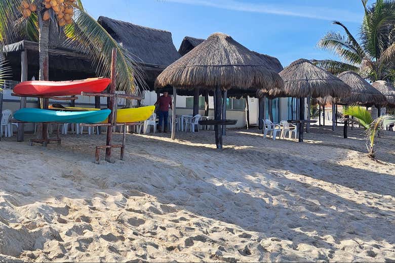 Moment de détente à Bahía Tortugas