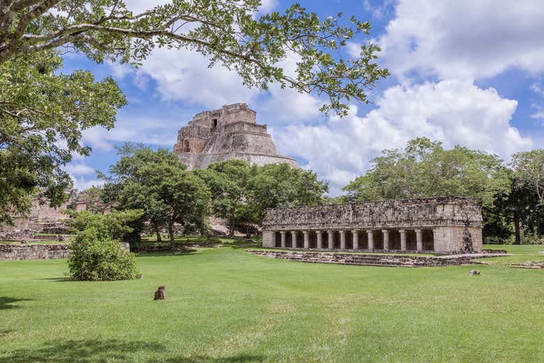 Antigua ciudad maya de Uxmal