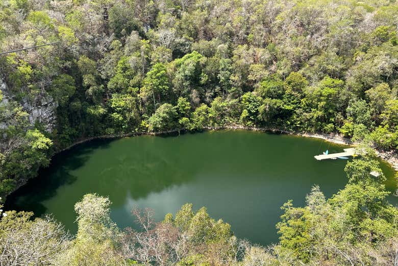 El cenote de Miguel Colorado