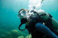 Buceo en la laguna de la Media Luna