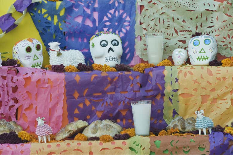 Altar del Día de Muertos 