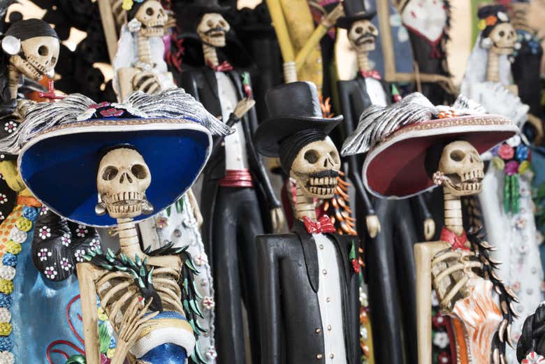 Decoración en el Día de Muertos