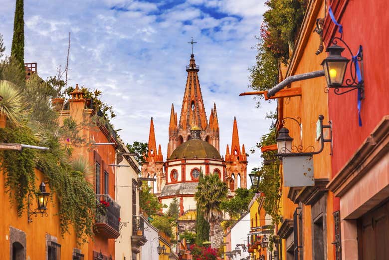 La parroquia es uno de los monumentos más importantes de San Mig