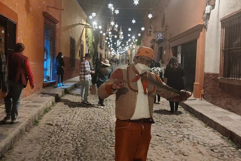 Encontraremos diferentes personajes en la ruta