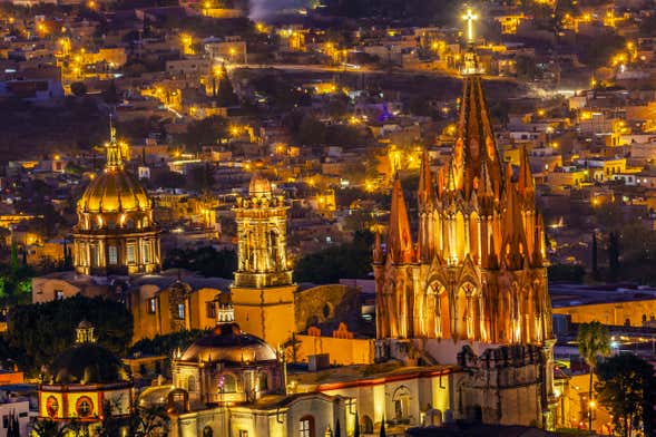 Tour noturno a cavalo por San Miguel de Allende
