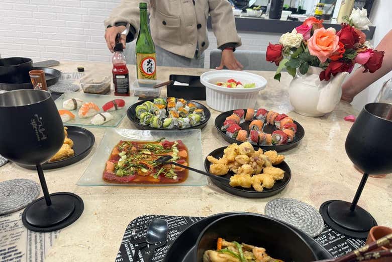 Exploraremos recetas de cocina fusión