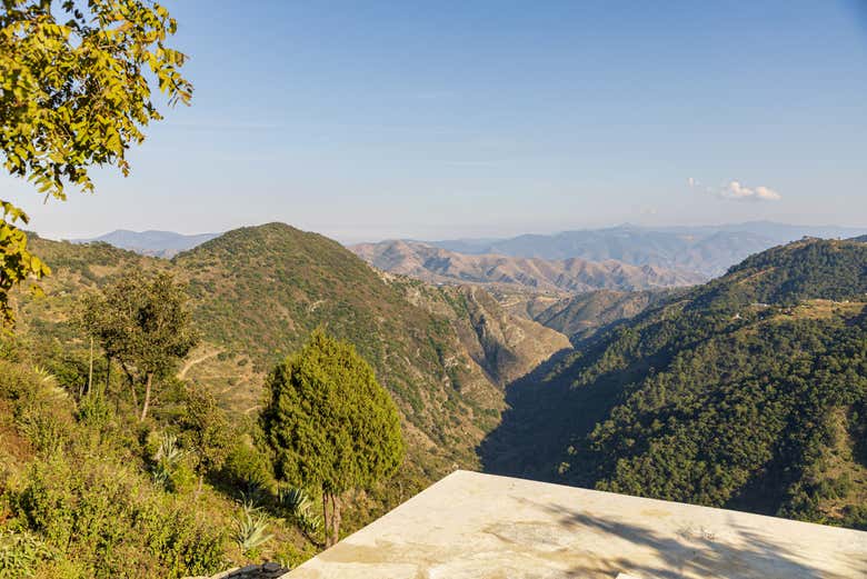 Paisajes durante la excursión 