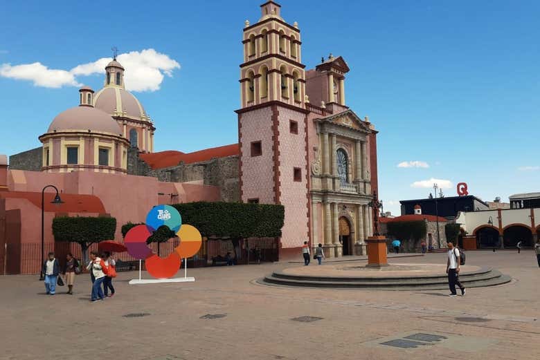 Plaza principal de Amealco