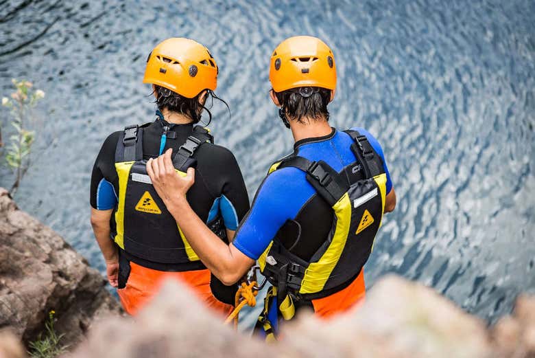 Preparando el salto