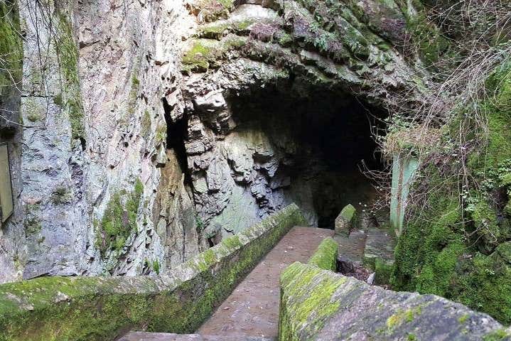 A entrada da Gruta los Herrera