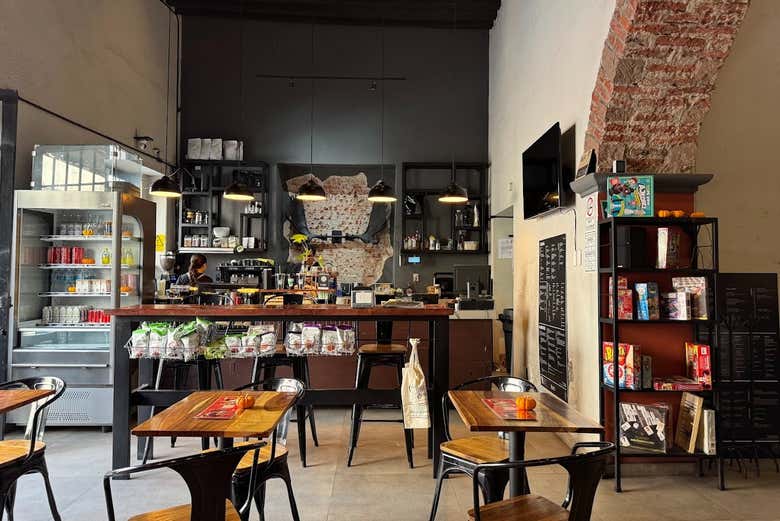 Visitaremos cuatro innovadoras cafeterías en el centro histórico