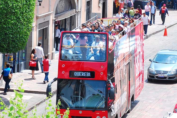 El Querebús recorriendo Querétaro