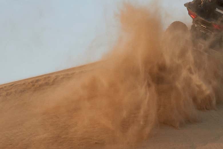 Subiréis hasta lo alto de las dunas