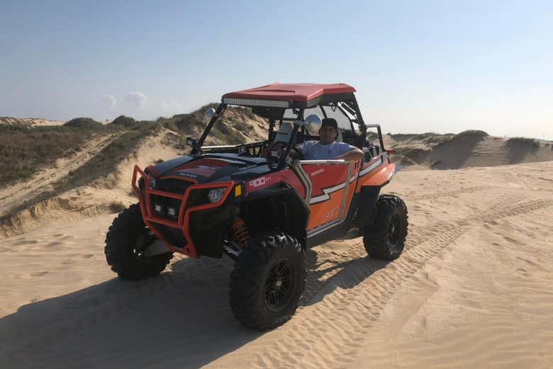 Buggy por la playa Dunas Doradas