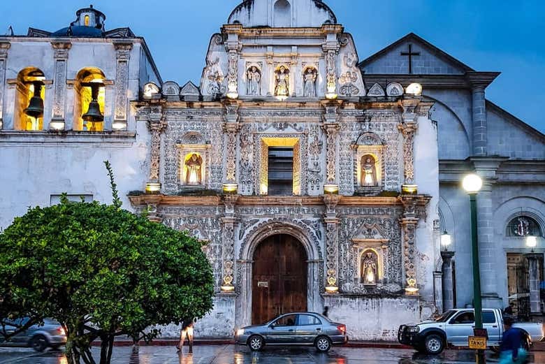 La majestuosa Catedral de Quetzaltenango