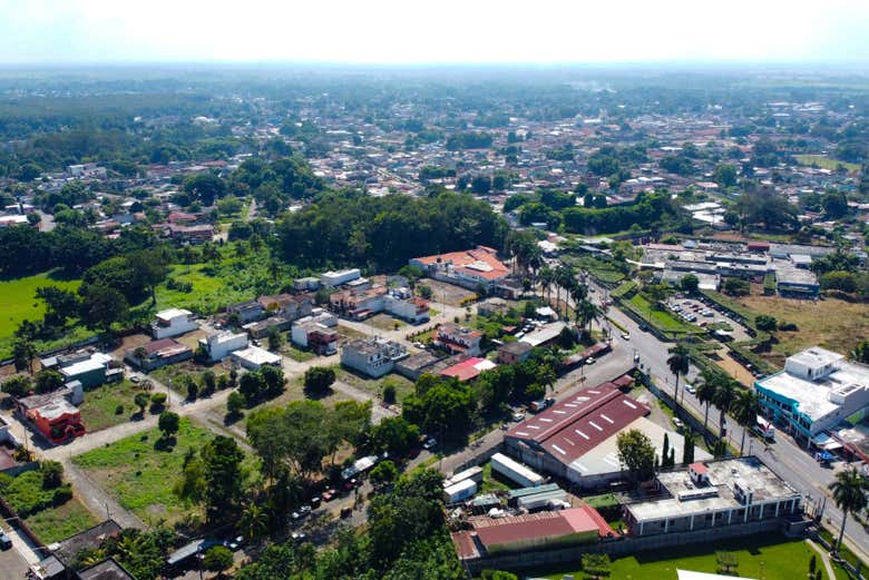 Vista aérea de Retalhuleu
