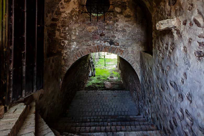 Túneles de la hacienda